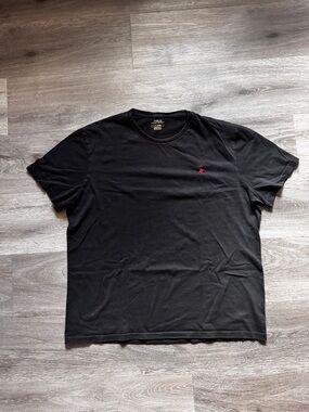 Polo by Ralph Lauren Men’s Black Crewneck T‑Shirt